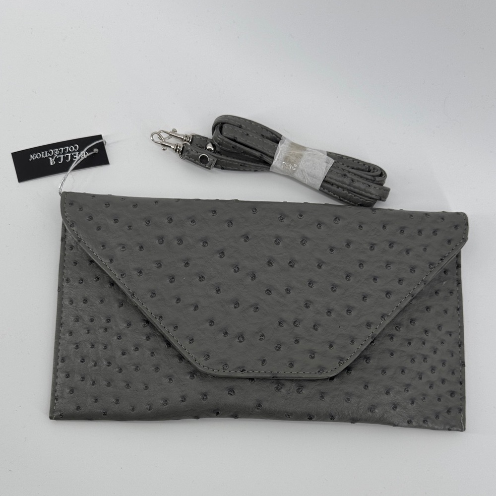 BELLA COLLECTION Unique Style Women's Clutch or Crossbody NWT